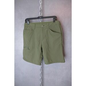 Patagonia Mens Tech Web Olive Green Hiking‎ Shorts Size 31 Outdoor Active